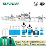 trigger sprayer filling line