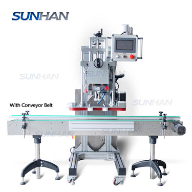 Automatic Bottle Capping Machine With Conveyor