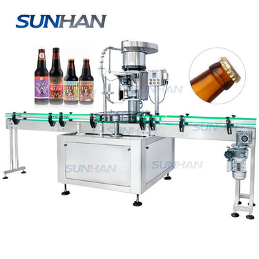 beer ring pull caps crimping machine