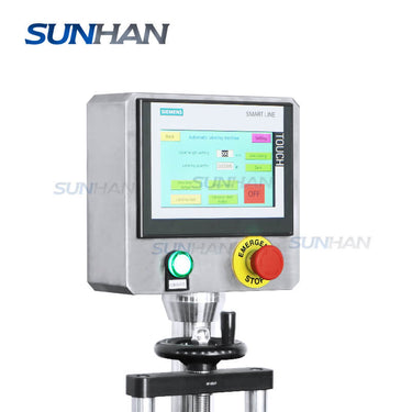 Control Panel of Round Bottle Labeling Machine 