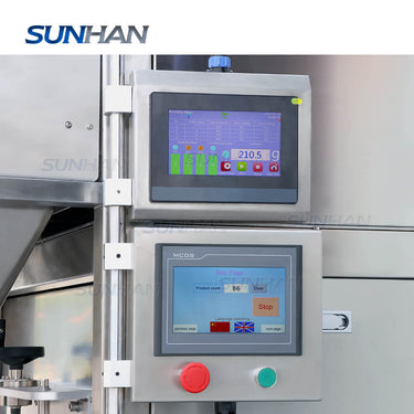 Control Panel of Bottled Seasoning Weighing Filling Machine