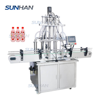 Piston Pump Liquid Filling Machine