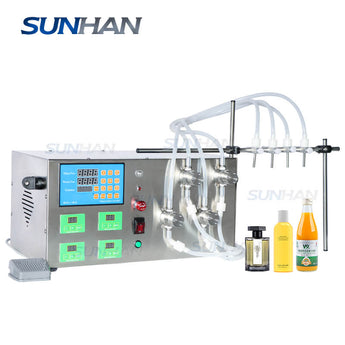 Magnetic pump filling machine