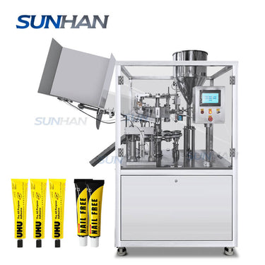 Aluminum tube filling sealing machine for ointment