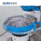 Vibratory Bowl Sorter of 4 in 1 Metal Perfume Caps Sealing Machine