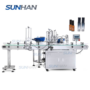 monoblock perfume filling crimping machine