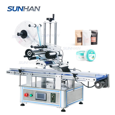 Flat surface labeling machine (1)