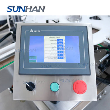 Control Panel of Deodorant Filling Capping Machine