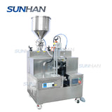 semi-automatic soft tube filling sealing machine