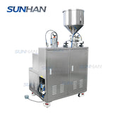 semi-automatic tube filling sealing machine for facial cleanser