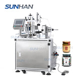 Semi-automatic Square Bottle Labeling Machine