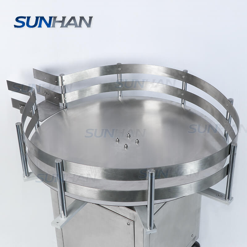 Table Top Sorting Machine Small Desktop Bottle Turntable Sorting Collecting Machine For Liquid P ...