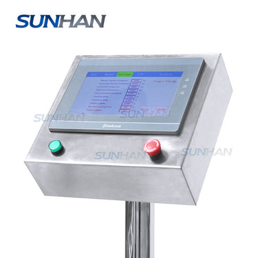 Control Panel of Top & Bottom Side Labeling Machine