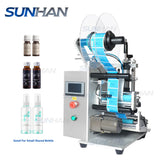 Semi-automatic Small Bottle Labeling Machine