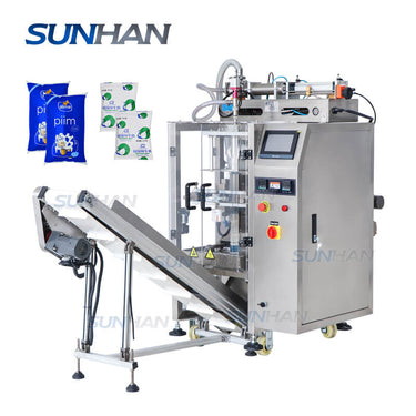 automatic pouch filling sealing machine for liquid