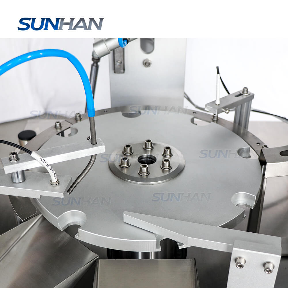 Automatic Plastic Bottle Aluminum Foil Induction Wad Inserting Machine ...
