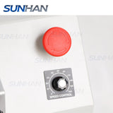 Button of Semi-automatic round bottle labeling machine