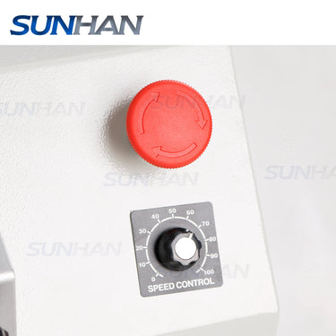 Button of Semi-automatic round bottle labeling machine