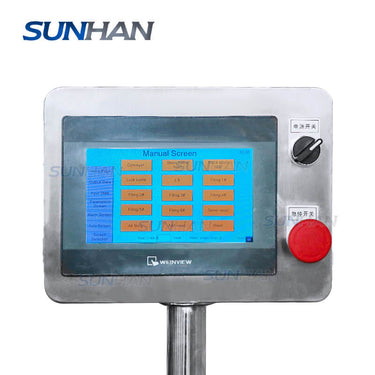 control panel of automatic honey filling machine