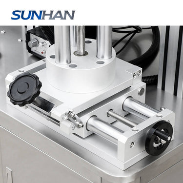 adjusting structure of box labeler machine