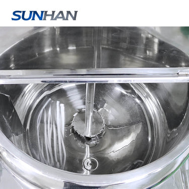 mixing tank of hand cream vacuum homogenizer mixer